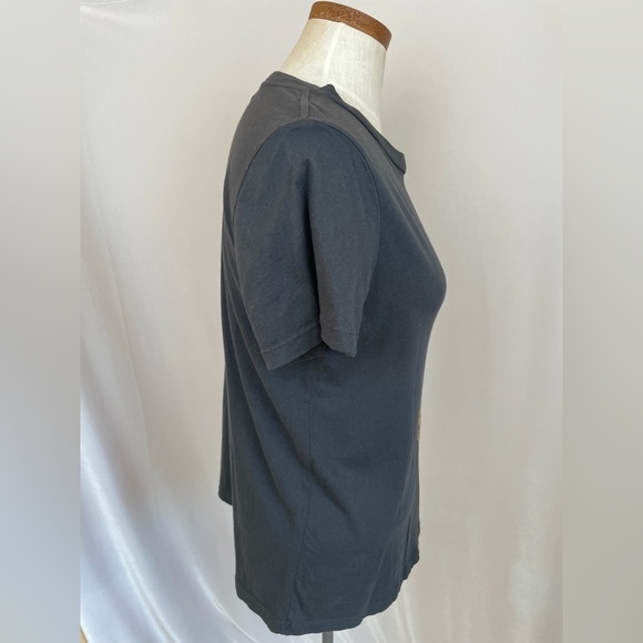 Sol Angeles Anthropologie pineapple t shirt crew neck grey size small - Picture 4 of 6